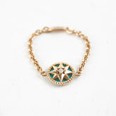 Christian Dior Rose Des Vents Ring Size 54